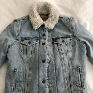 Levi’s Shearling Jean Jacket